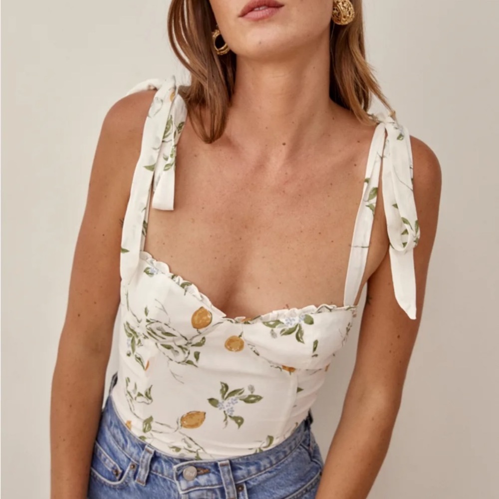 Reformation Blanca Top